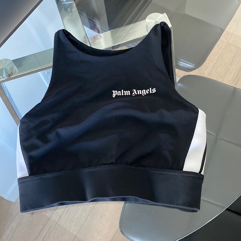 palm angels crop top